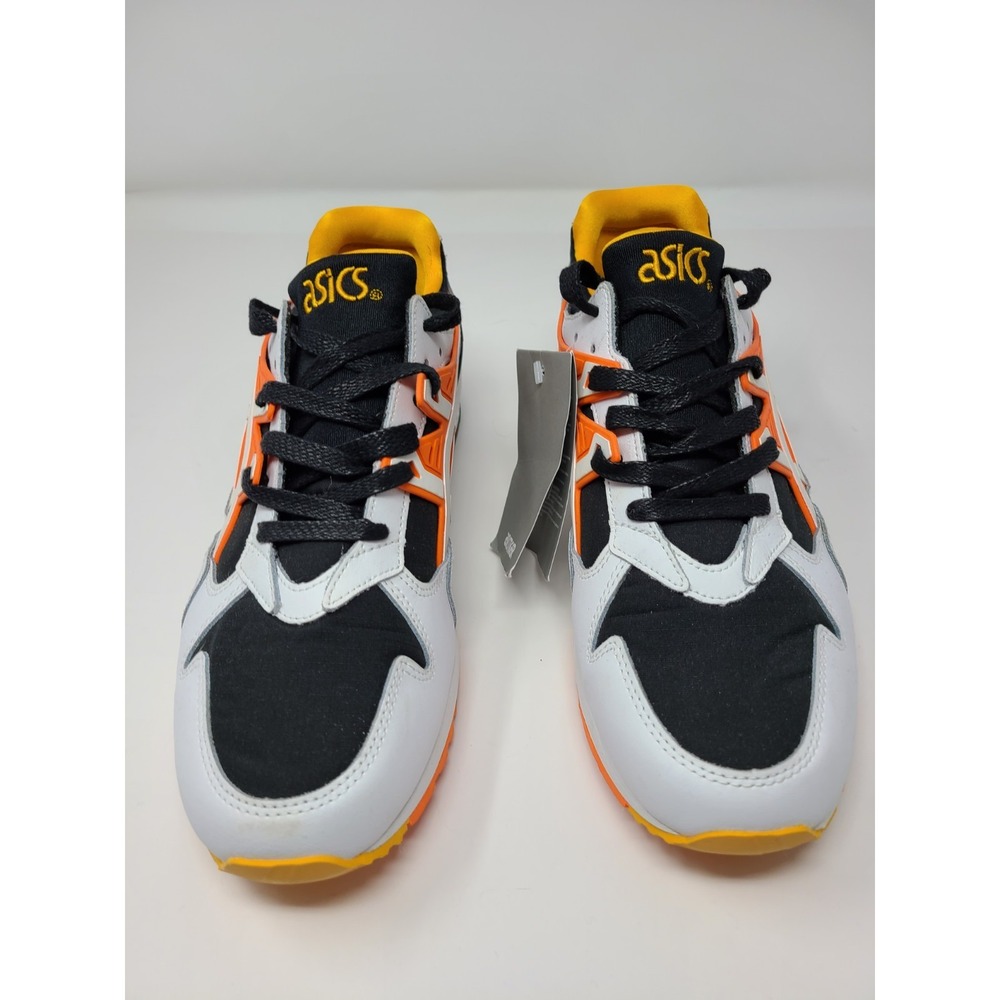 Asics Shoes Men 9.5 White Orange Gel Kayano Trainer Happy Chaos Sneaker 1191A200 - Picture 2 of 8